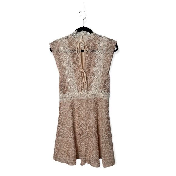 Sandro SZ 3 Peaches lace dress - Picture 2 of 7
